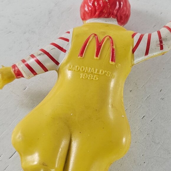 Vintage 1985 McDonalds Ronald McDonald Figurine Plastic Toy Collectible - Picture 4 of 7